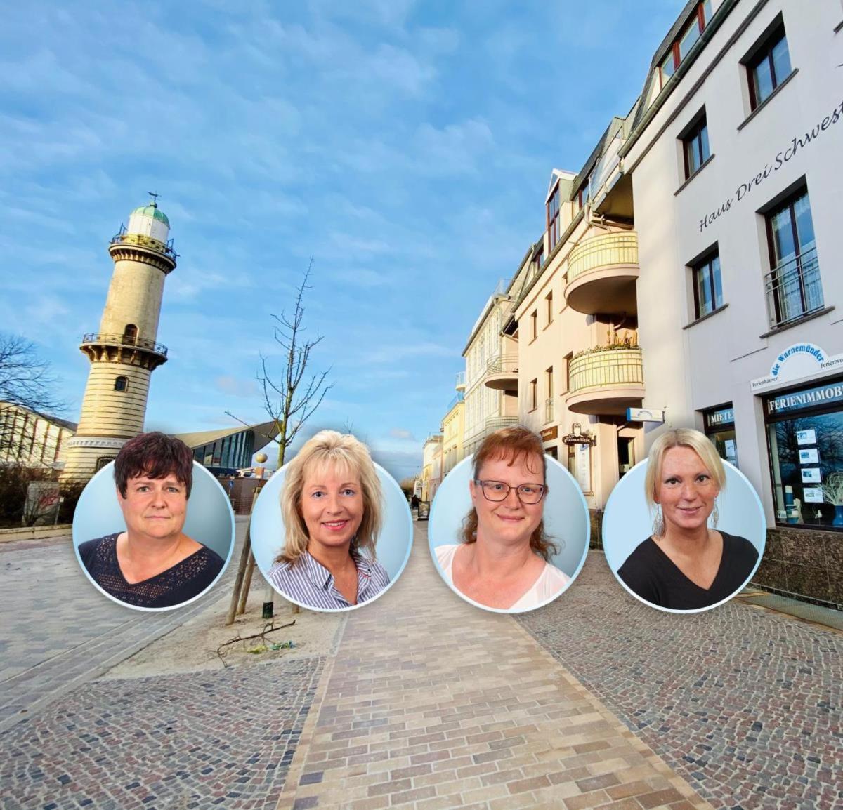 Haus Vier Freunde, Gabor Apartment Rostock Bagian luar foto